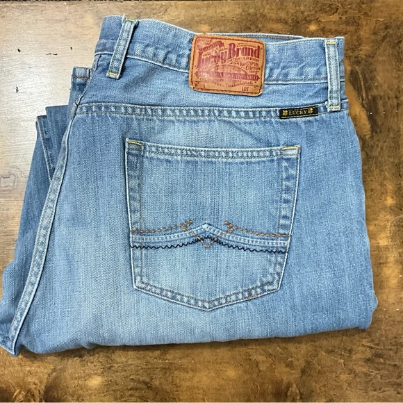 Lucky Brand Baggy Jeans Size 40/32 - Picture 2 of 4